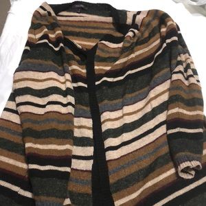 Drape front cardigan gently used